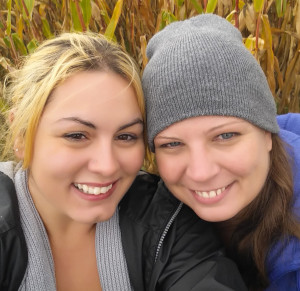 Tanya Amaya and Bethany Gresser