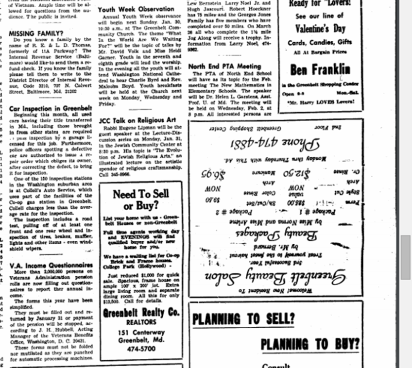 Fifty Years Ago – News Review Topsy Turvy