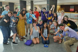 ERHS students had a great time at the convention. Photo by Michael Zimmerman
