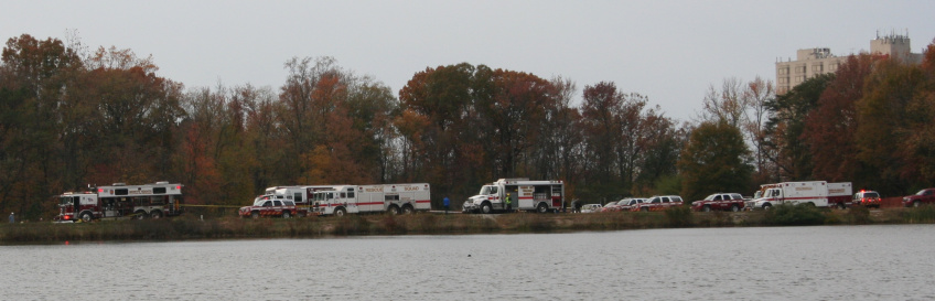 Worker in Critical Condition After Being Trapped in Ditch in Lake Forebay