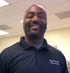 Springhill Lake Recreation Center Coordinator Brian Butler. Photo by Anne Wallace.