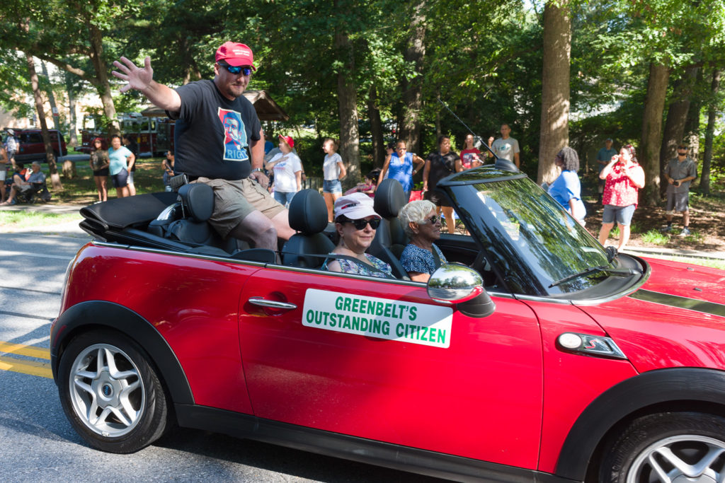 2018 Outstanding Citizen in parade
