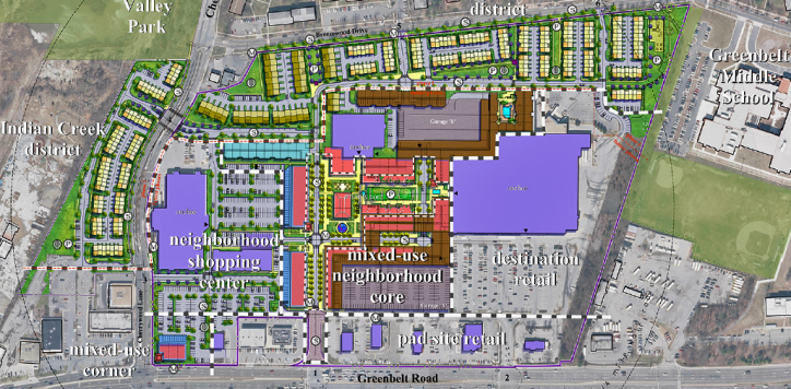 Beltway Plaza Mall Map Beltway Plaza Fights Retail Closures With Proposals For Renovation,  Redevelopment And Rejuvenation |