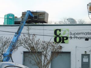 Co-op roof