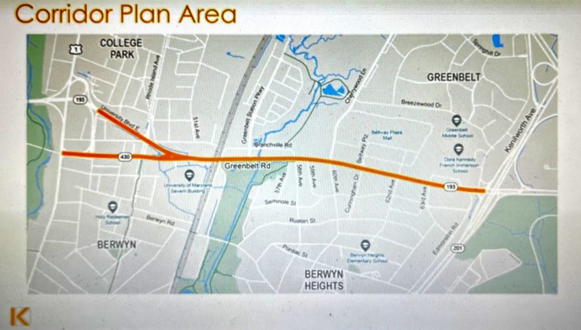 First Phase of Greenbelt Road Revision Gets Community Input