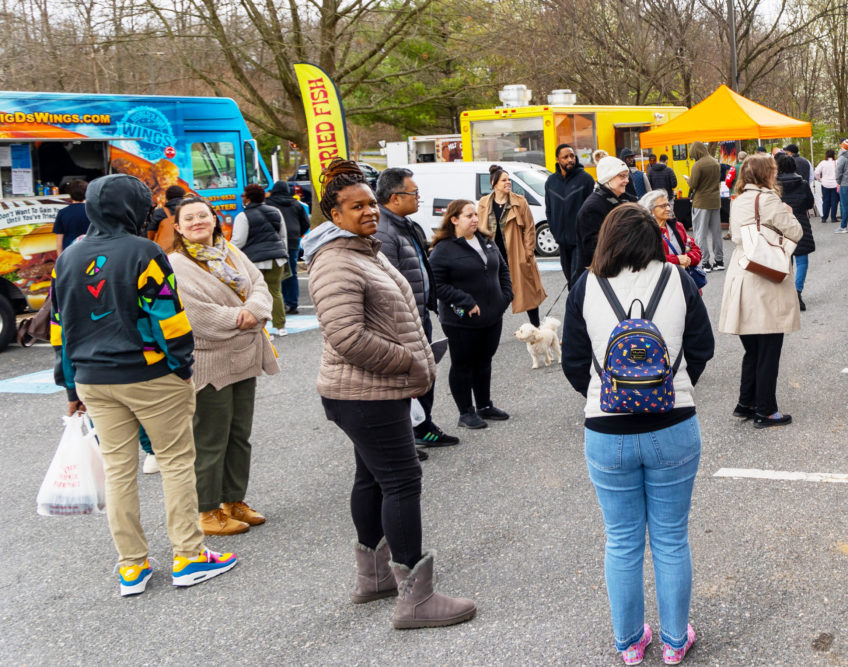 Greenbelt Holds First Food Truck Festival on Cold Day