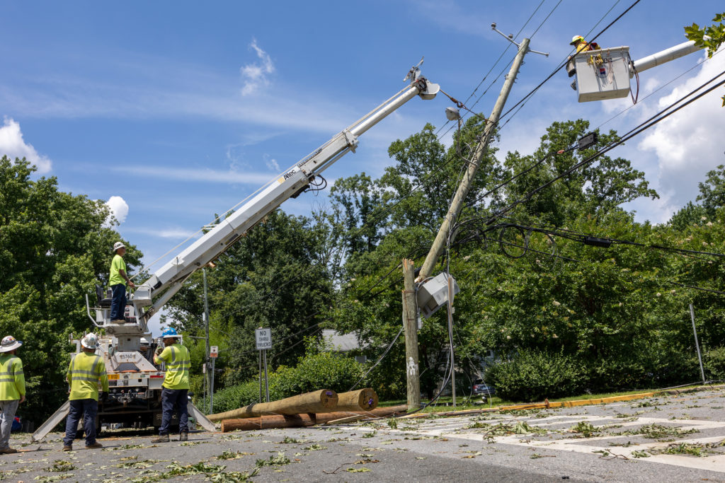 Storm repairs