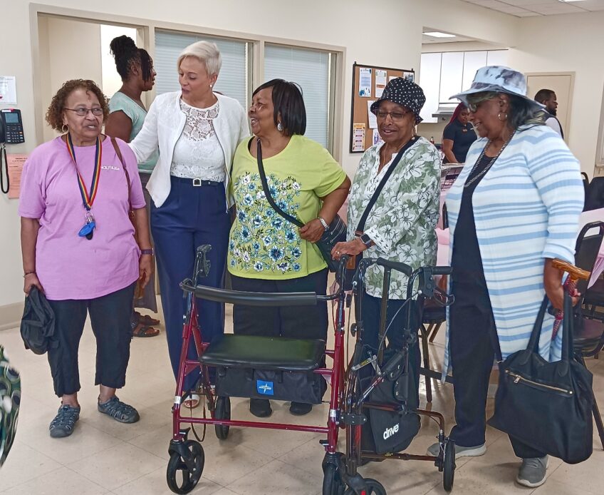 Watson Meets and Greets Greenbelt’s Golden Agers