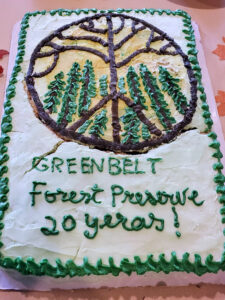 Cake for forest anniversary