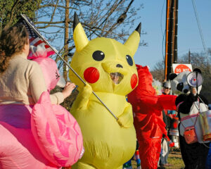 Pikachu at protest