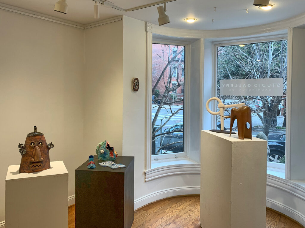Greenbelt ceramics in gallery exhibit