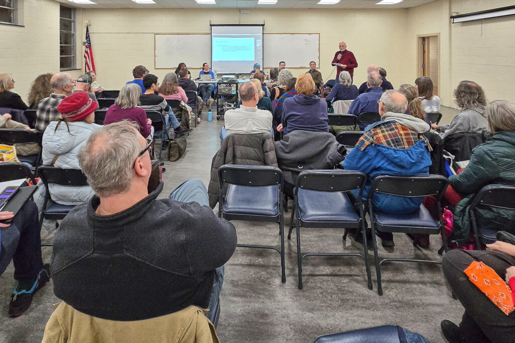 Café member meeting