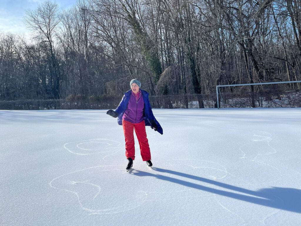 Skater at Northway Field
