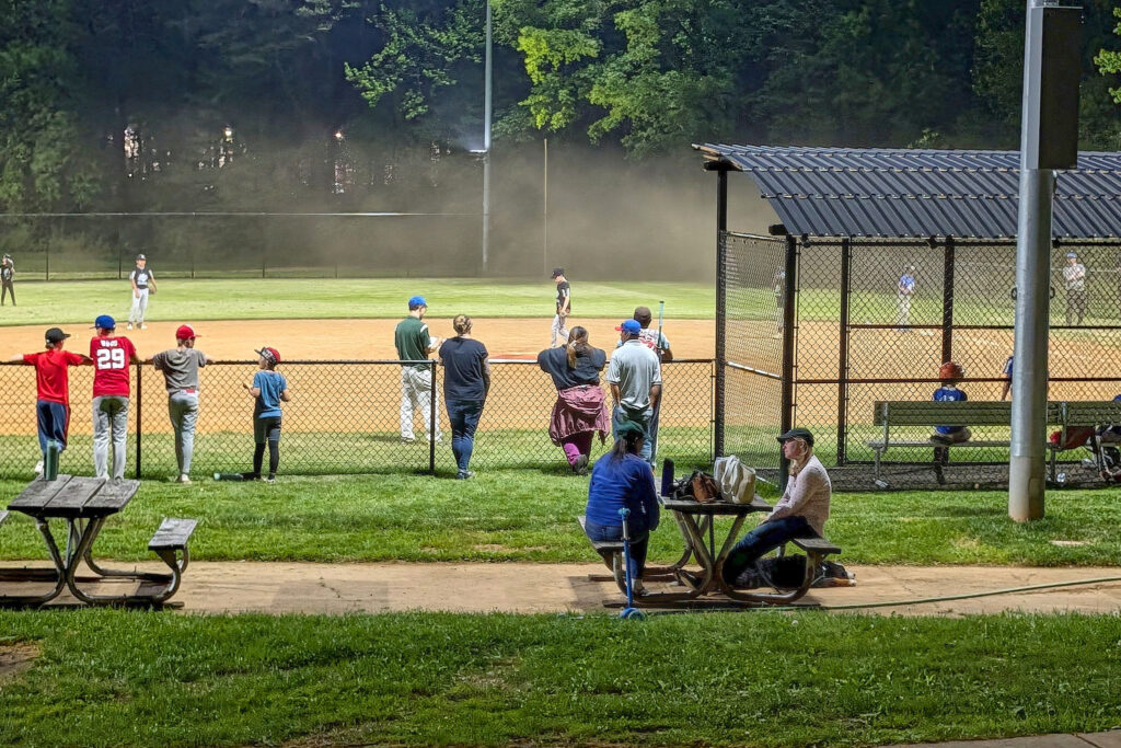 Little League game at Braden Field 2