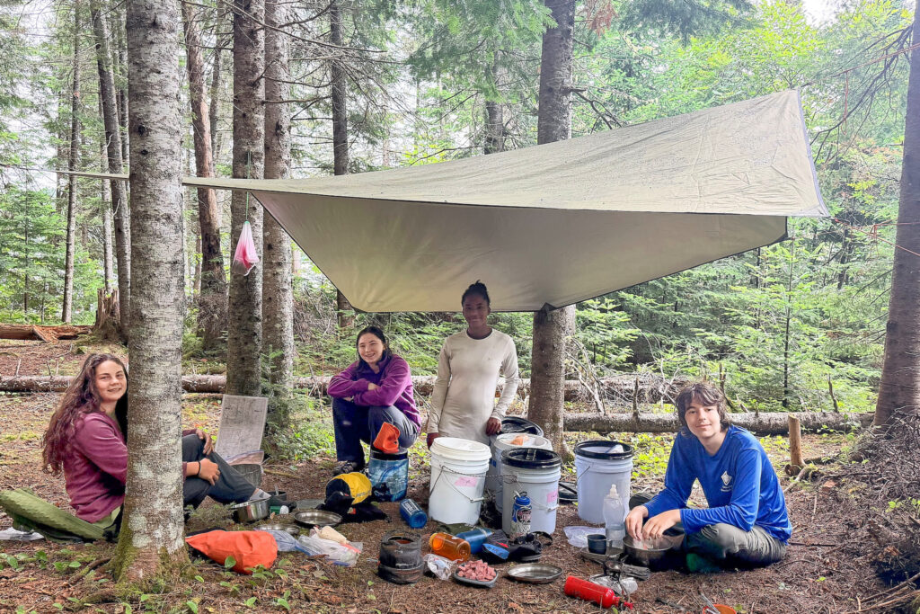 Venture Crew cooking