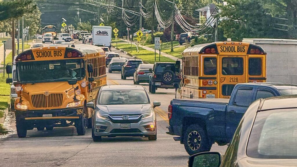 DKFI & Robert Goddard traffic jam